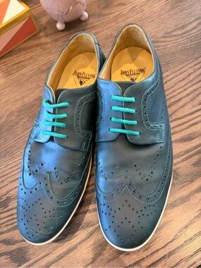 Like New Men's Fluevog Flight BLQ Lace Up Brogues - Size 9M/11W